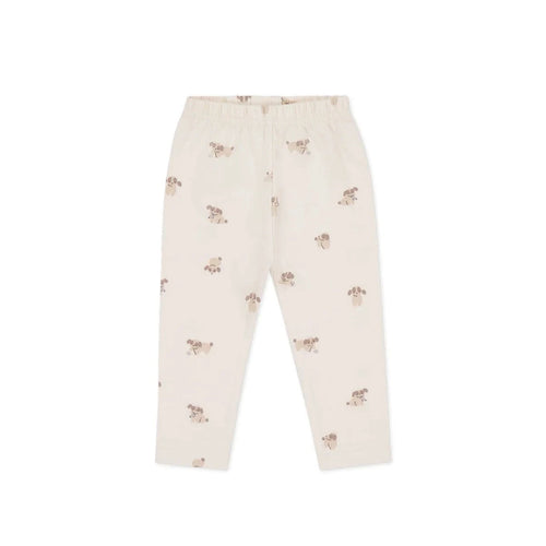 Jamie Kay Everyday Legging - Sasha Puppy Tofu - Organic Cotton