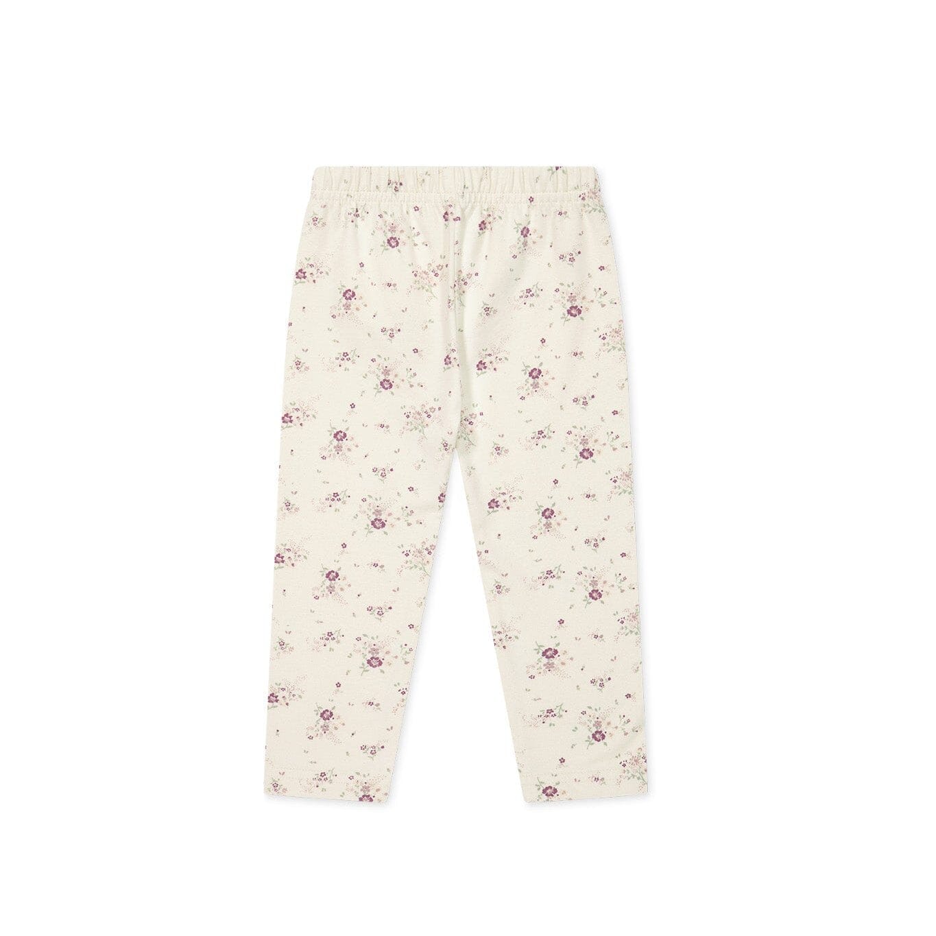 Jamie Kay Everyday Legging - Sweet William Floral Natural - Organic Cotton Leggings Jamie Kay 