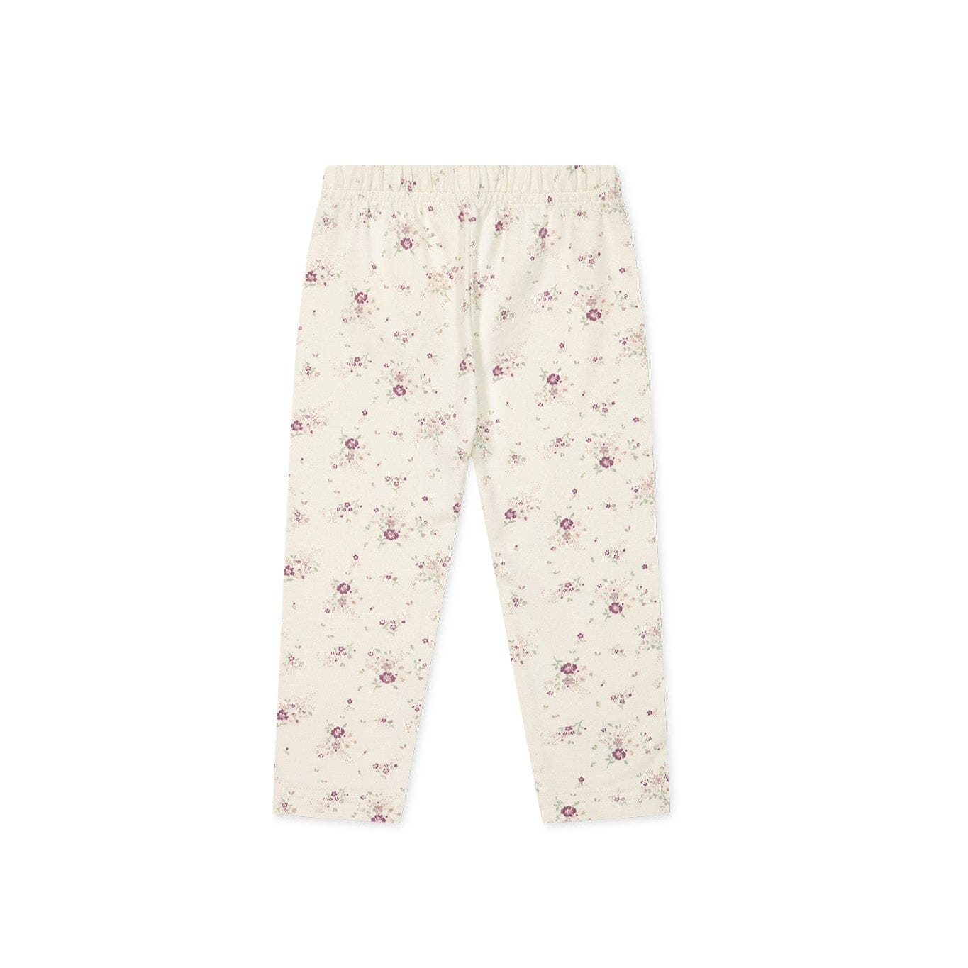 Jamie Kay Everyday Legging - Sweet William Floral Natural - Organic Cotton Leggings Jamie Kay 