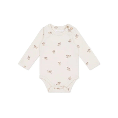 Jamie Kay Fernley Bodysuit - Sasha Puppy Tofu - Organic Cotton Bodysuit Jamie Kay 