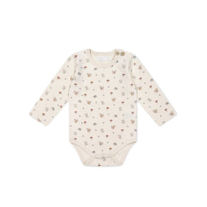 Jamie Kay Fernley Bodysuit - Woodland Friends - Organic Cotton