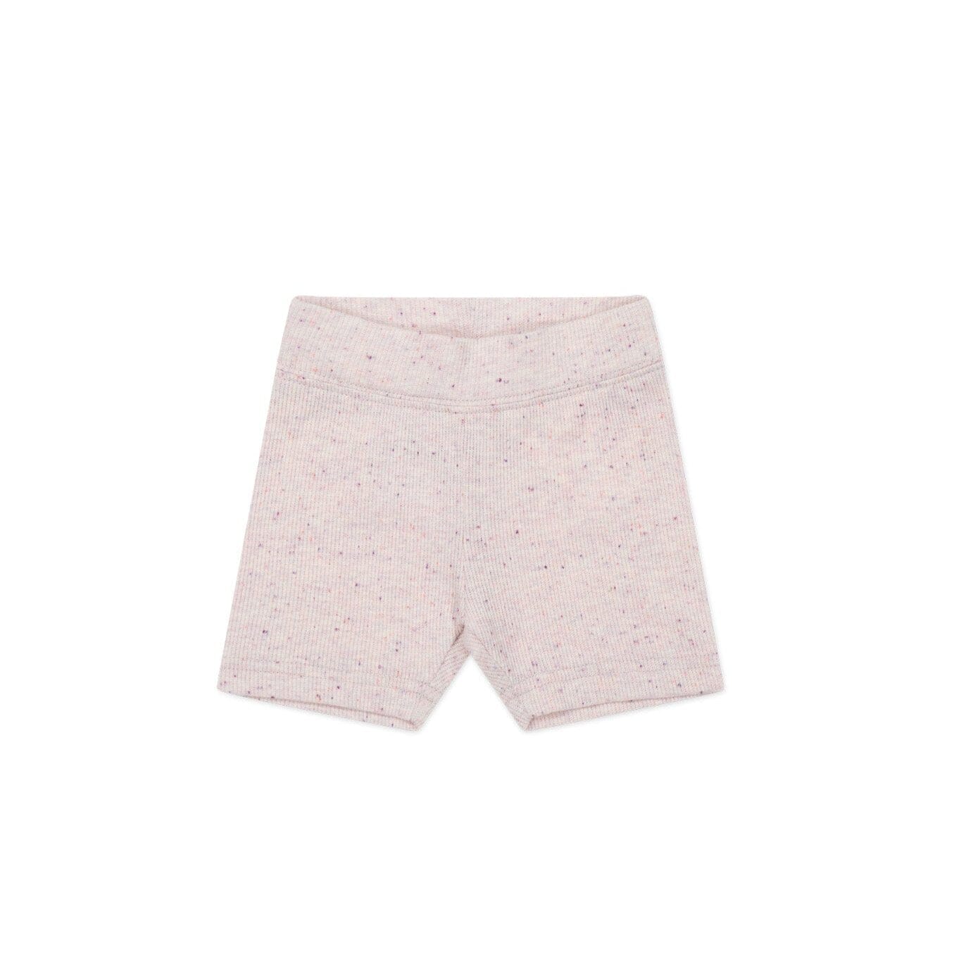 Jamie Kay Fine Rib Elisa Bike Short - Tulip Fleck - Organic Cotton Bike Shorts Jamie Kay 