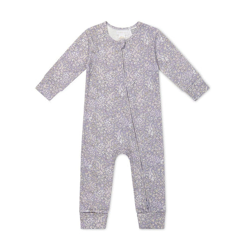 Jamie Kay Frankie Onepiece - April Lilac - Organic Cotton