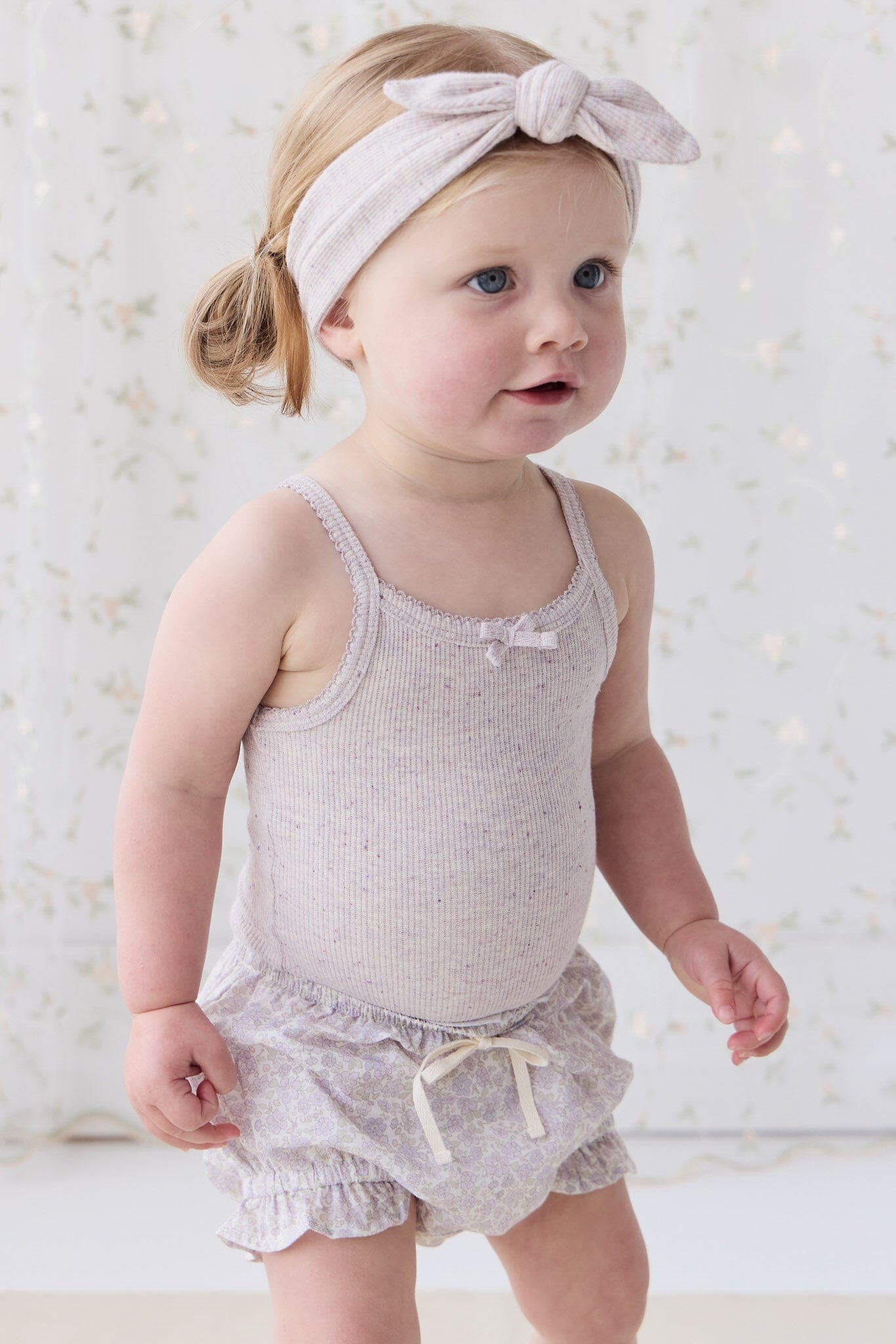 Jamie Kay Frill Bloomer - Chloe Lavender - Organic Cotton Bloomers Jamie Kay 