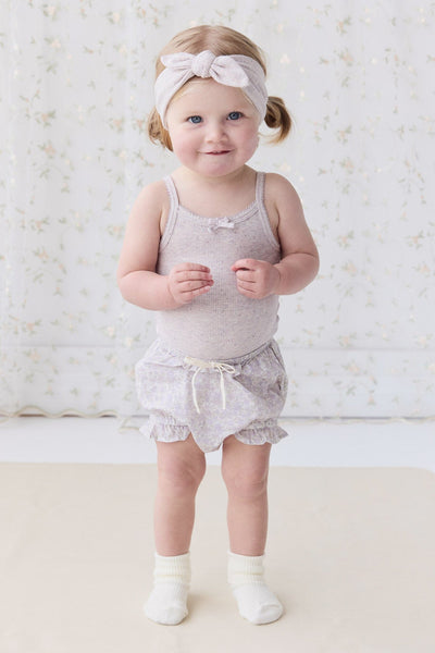 Jamie Kay Frill Bloomer - Chloe Lavender - Organic Cotton Bloomers Jamie Kay 