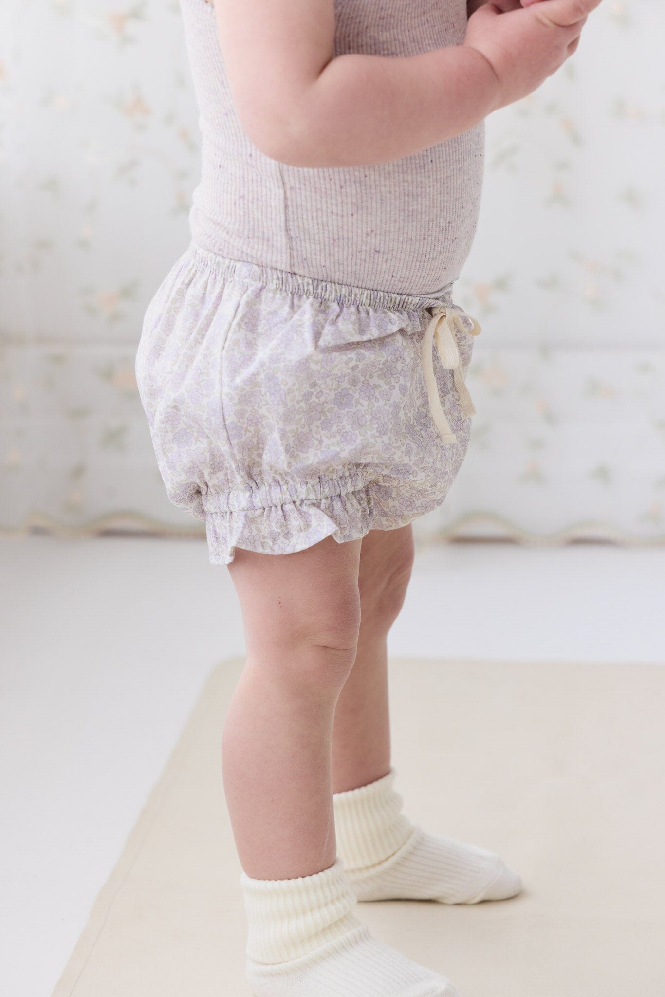 Jamie Kay Frill Bloomer - Chloe Lavender - Organic Cotton Bloomers Jamie Kay 