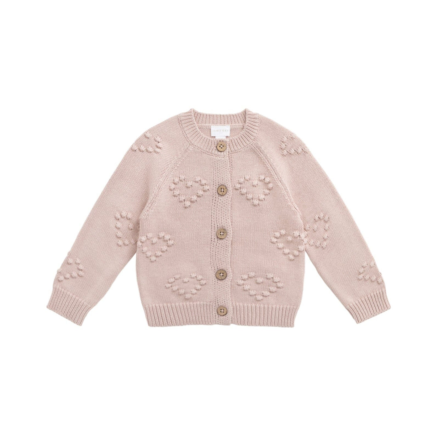 Jamie Kay Gracie Cardigan - Shell Pink Cardigan Jamie Kay 