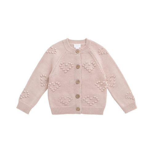 Jamie Kay Gracie Cardigan - Shell Pink - PREORDER