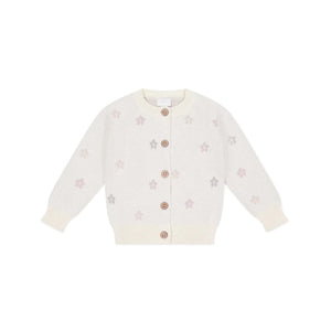 Jamie Kay Harper Cardigan | Fifi Egret Jacquard