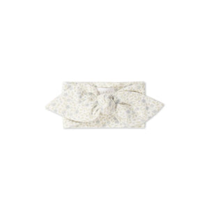 Jamie Kay Headband | Elodie Whisper White - Organic Cotton