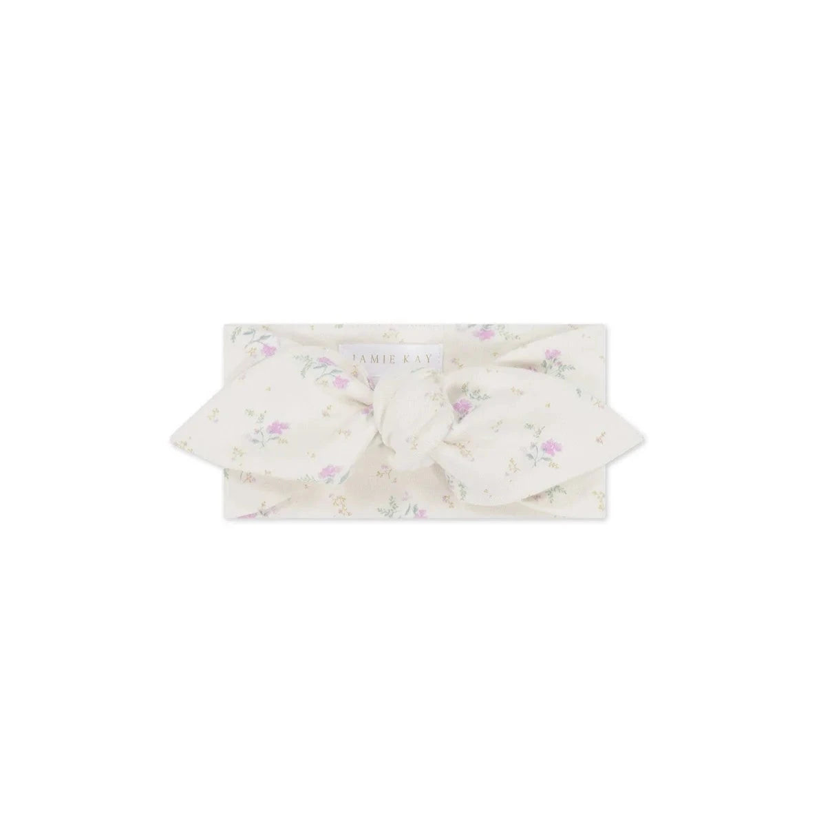 Jamie Kay Headband | Elodie Whisper White - Organic Cotton Headband Jamie Kay 