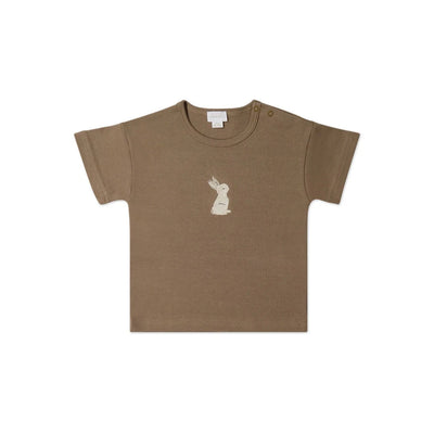 Jamie Kay Hunter Tee | Elk Garden Bunny - Pima Cotton Short Sleeve T-Shirt Jamie Kay 