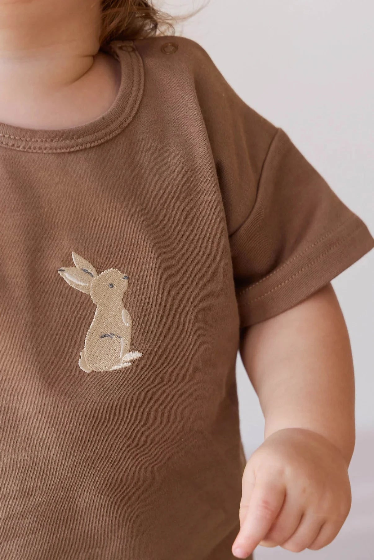 Jamie Kay Hunter Tee | Elk Garden Bunny - Pima Cotton Short Sleeve T-Shirt Jamie Kay 