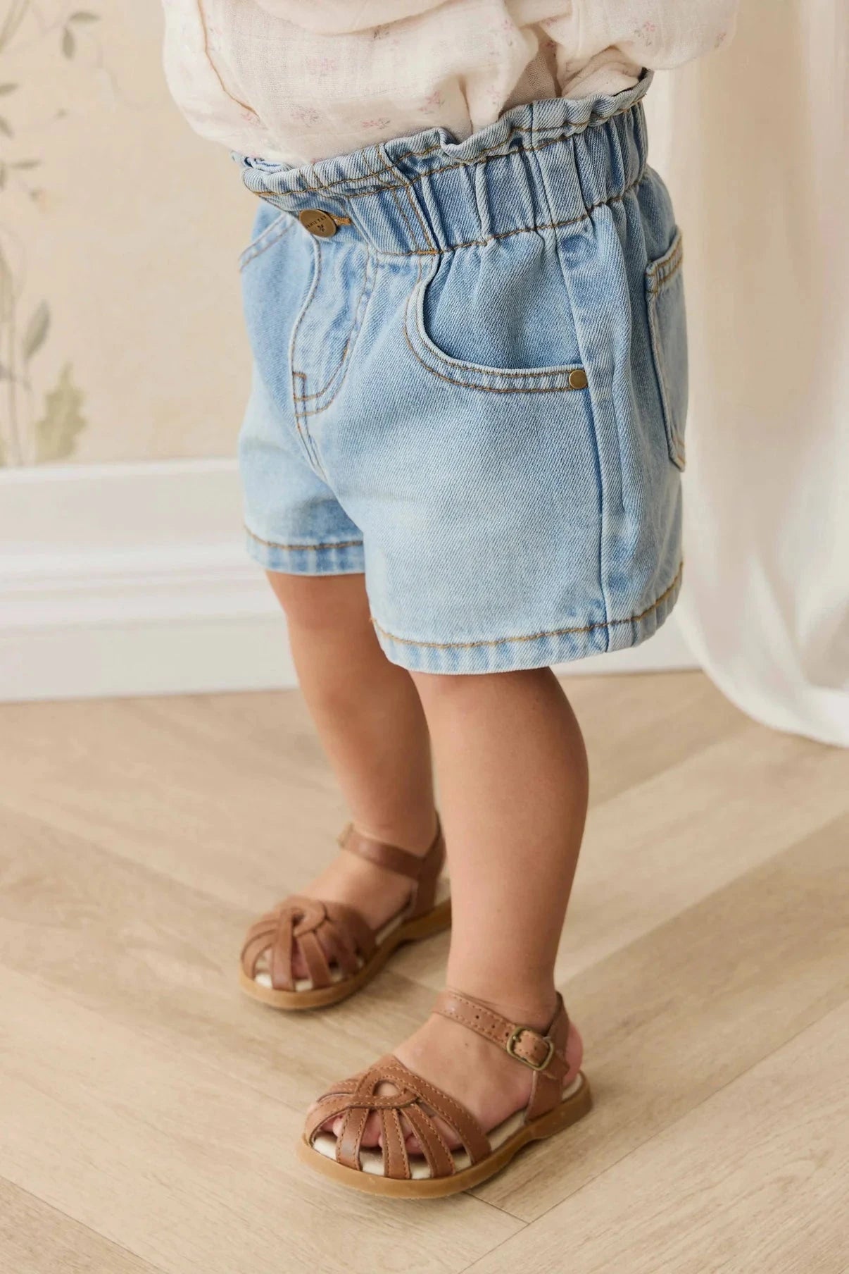 Jamie Kay Kora Short - Antique Blue Shorts Jamie Kay 
