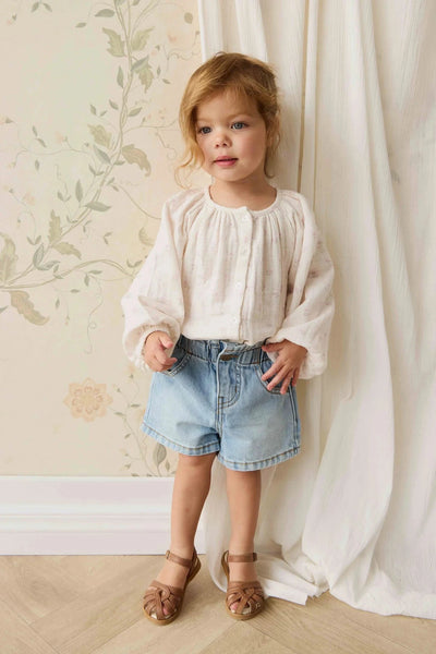 Jamie Kay Kora Short - Antique Blue Shorts Jamie Kay 