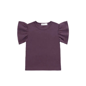 Jamie Kay Leah Top - Blackberry - Pima Cotton