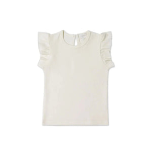 Jamie Kay Lila Top | Parchment - Pima Cotton