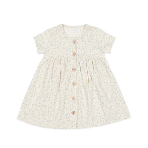 Jamie Kay Lola Dress - Elodie Whisper White - Organic Cotton