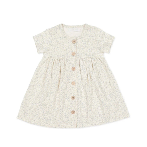 Jamie Kay Lola Dress - Elodie Whisper White - Organic Cotton