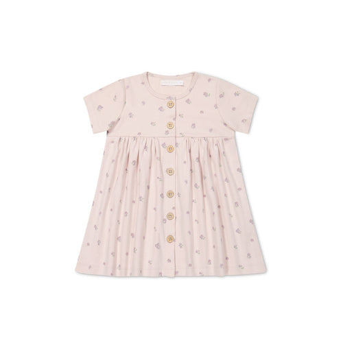 Jamie Kay Lola Dress - Meredith Violet - Organic Cotton