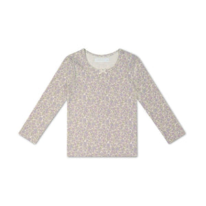 Jamie Kay Long Sleeve Top - Chloe Lavender - Organic Cotton