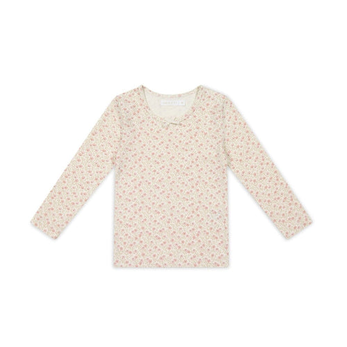 Jamie Kay Long Sleeve Top - Emmy Egret - Organic Cotton