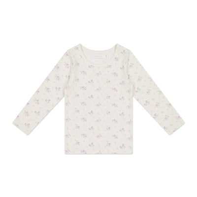 Jamie Kay Long Sleeve Top | Thelma Orchid - Pima Cotton Long Sleeve Top Jamie Kay 