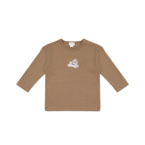 Jamie Kay Long Sleeve Top | Tiger Sasha Puppy - Pima Cotton Arnold