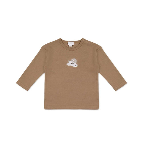 Jamie Kay Long Sleeve Top | Tiger Sasha Puppy - Pima Cotton Arnold