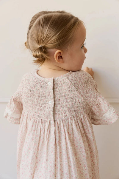 Jamie Kay Malia Dress - Claudette Rose - Organic Cotton Short Sleeve Dress Jamie Kay 