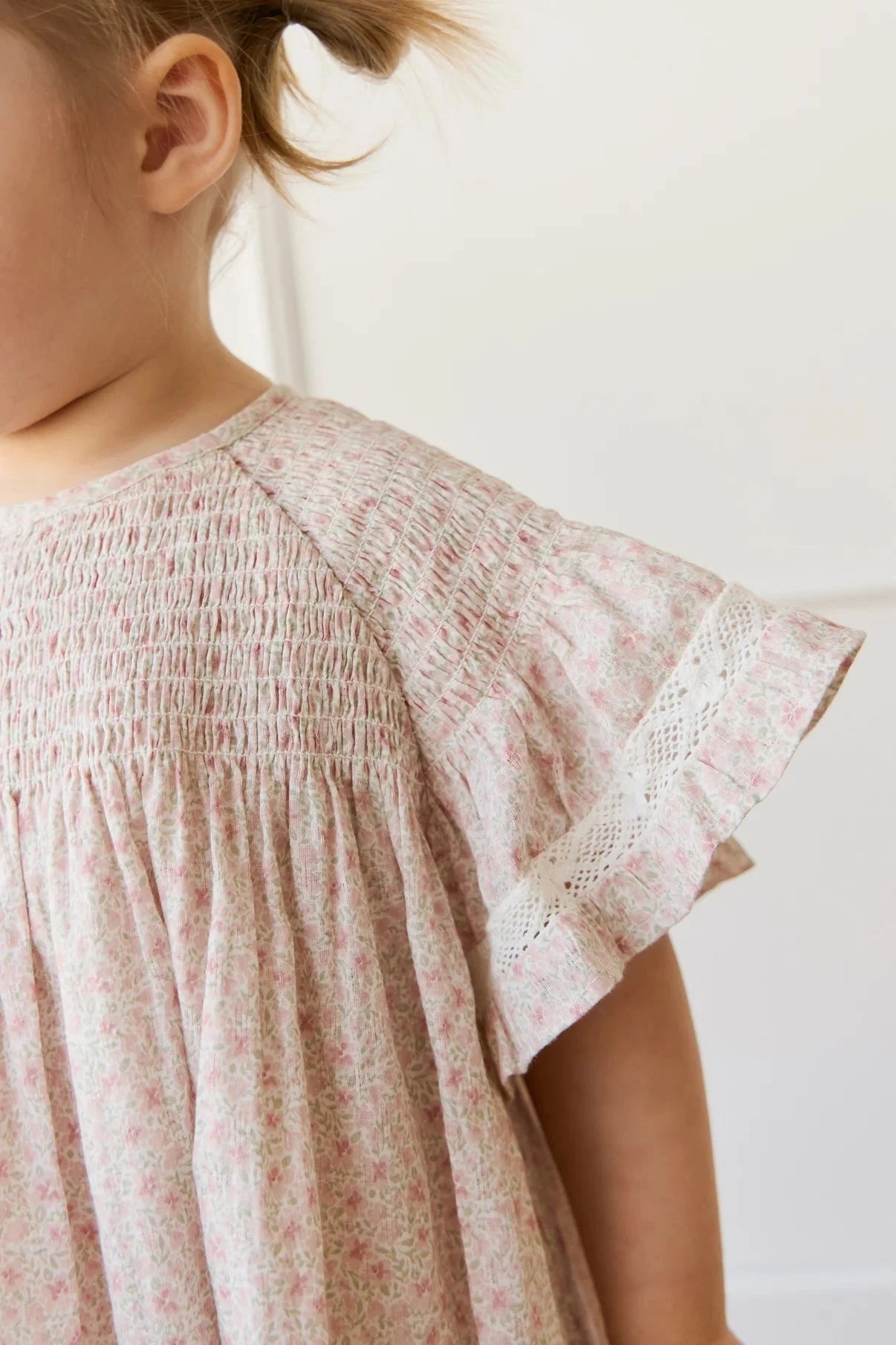 Jamie Kay Malia Dress - Claudette Rose - Organic Cotton Short Sleeve Dress Jamie Kay 
