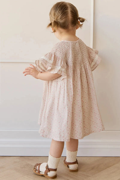 Jamie Kay Malia Dress - Claudette Rose - Organic Cotton Short Sleeve Dress Jamie Kay 