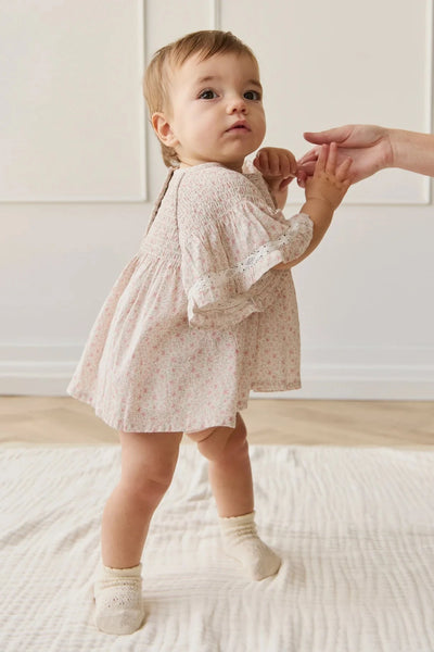 Jamie Kay Malia Top - Claudette Rose - Organic Cotton Short Sleeve Top Jamie Kay 