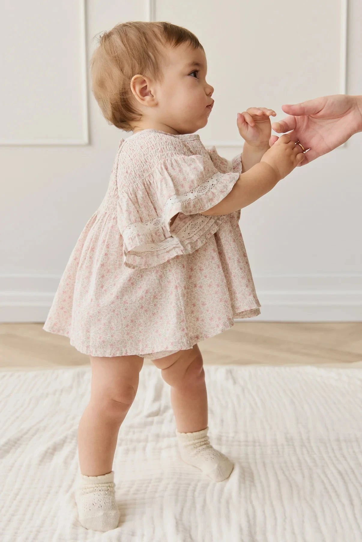 Jamie Kay Malia Top - Claudette Rose - Organic Cotton Short Sleeve Top Jamie Kay 
