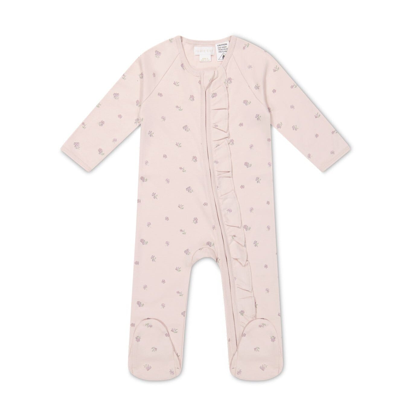 Jamie Kay Melanie Onepiece - Meredith Violet - Organic Cotton One-piece Jamie Kay 