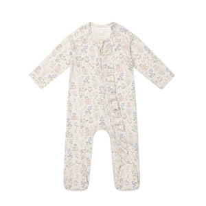 Jamie Kay Melanie Onepiece - Moons Garden Lavender - Organic Cotton