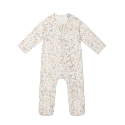 Jamie Kay Melanie Onepiece - Moons Garden Lavender - Organic Cotton Onepiece Jamie Kay 