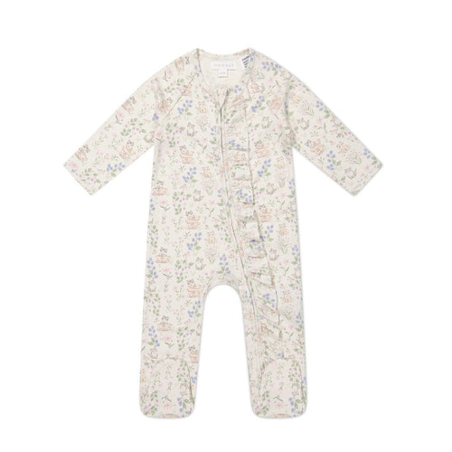 Jamie Kay Melanie Onepiece - Moons Garden Lavender - Organic Cotton