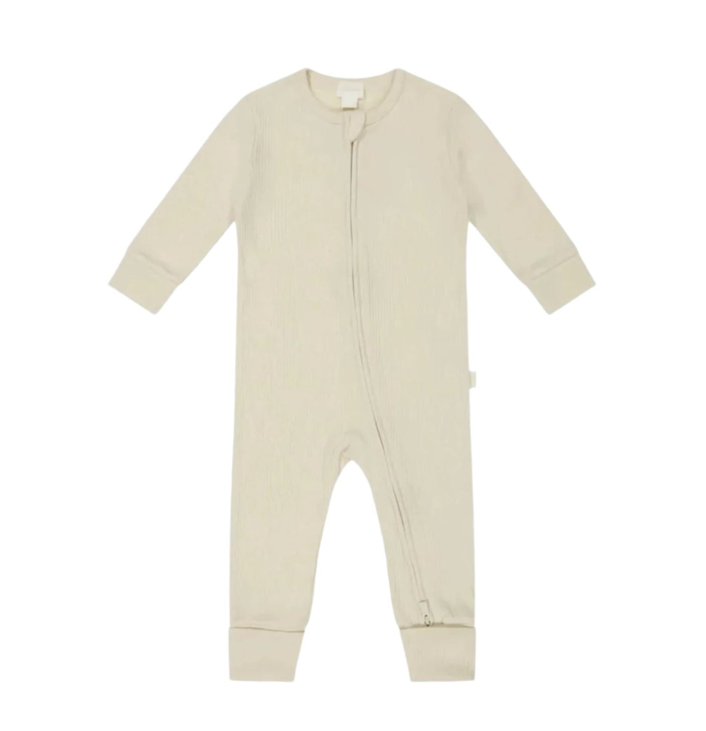 Jamie Kay Modal Frankie Zip Onepiece - Cloud - Organic Cotton Onepiece Jamie Kay 