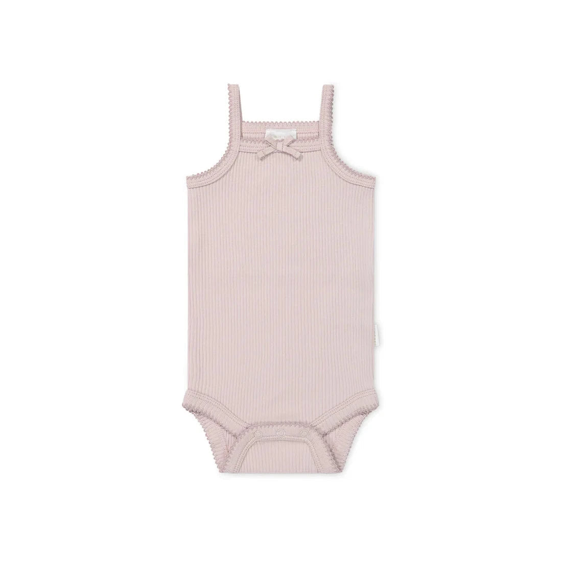 Jamie Kay Modal Singlet Bodysuit - Tulip Marle - Organic Cotton - PREORDER Bodysuit Jamie Kay 