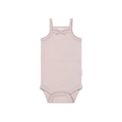 Jamie Kay Modal Singlet Bodysuit - Tulip Marle - Organic Cotton - PREORDER Bodysuit Jamie Kay 