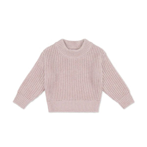 Jamie Kay Morgan Jumper - Hushed Pink Marle