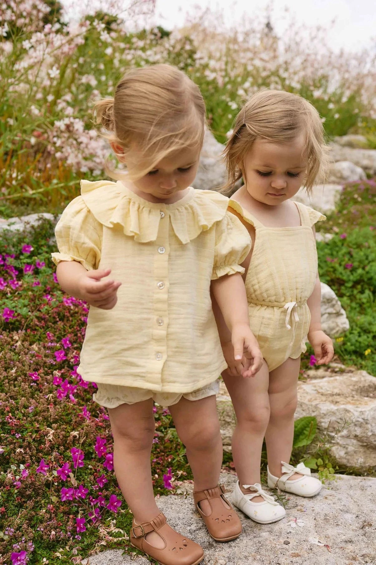 Jamie Kay Muslin Alora Top - Sunshine - Organic Cotton Short Sleeve Top Jamie Kay 