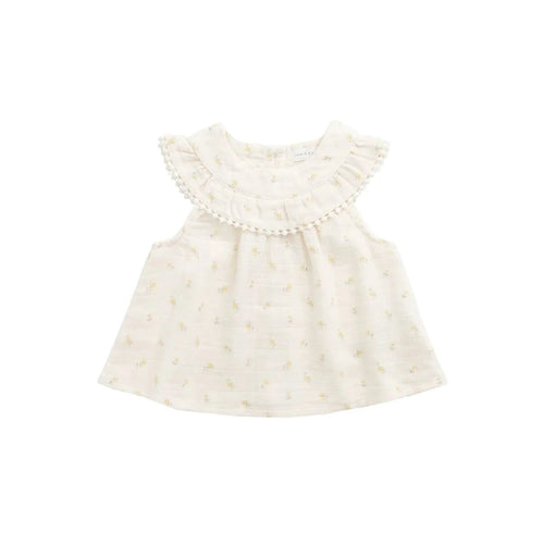 Jamie Kay Muslin Annalise Top - Vintage Ditsy - Organic Cotton - PREORDER