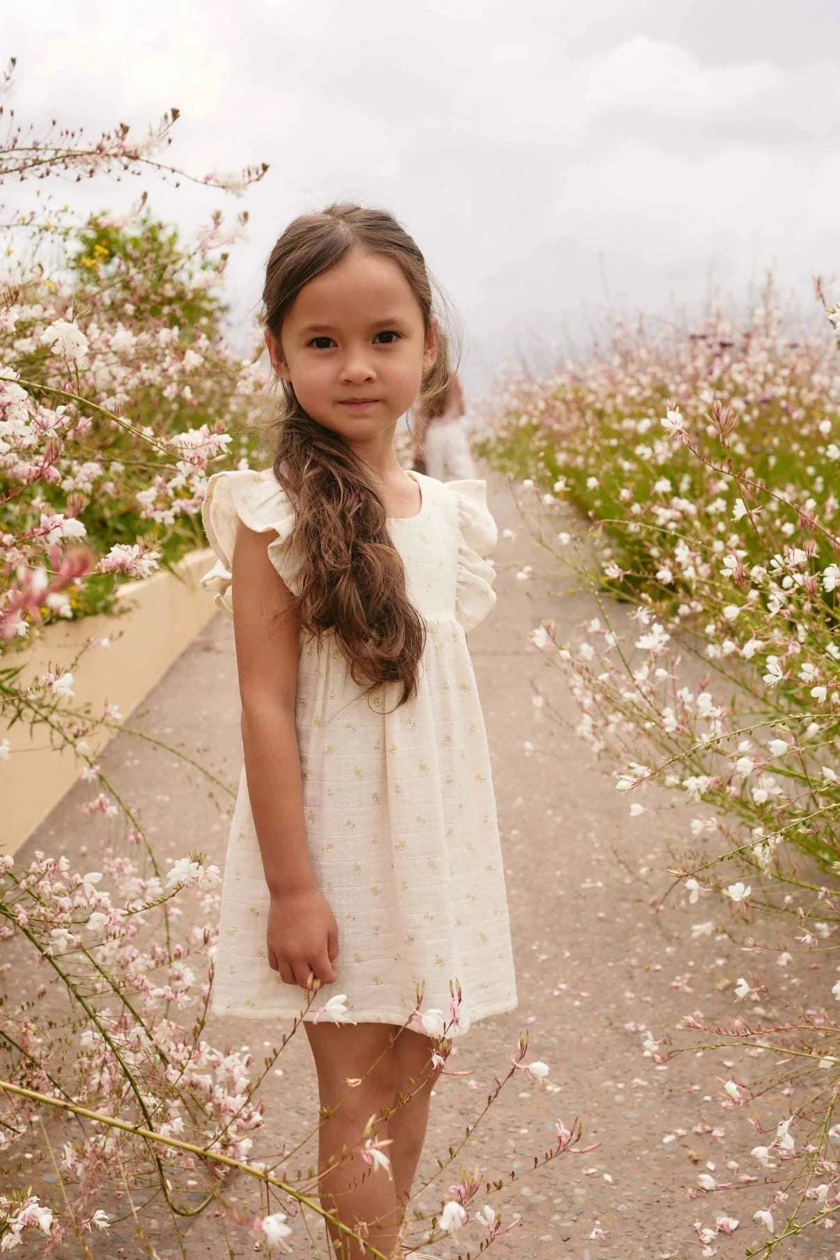Jamie Kay Muslin Brielle Dress - Vintage Ditsy - Organic Cotton Short Sleeve Dress Jamie Kay 