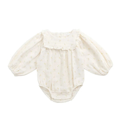 Jamie Kay Muslin Frances Playsuit - Vintage Ditsy - Organic Cotton Playsuit Jamie Kay 