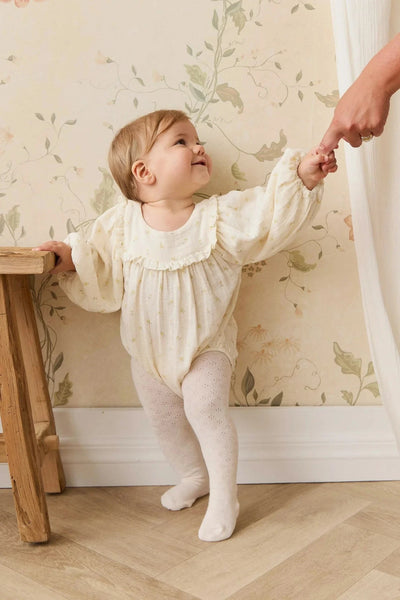 Jamie Kay Muslin Frances Playsuit - Vintage Ditsy - Organic Cotton Playsuit Jamie Kay 