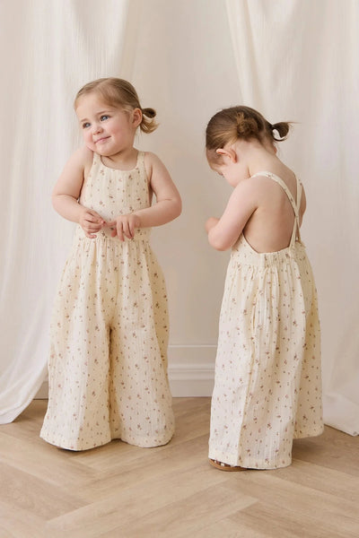 Jamie Kay Muslin Lana Jumpsuit - Dina Antique - Organic Cotton Jumpsuit Jamie Kay 