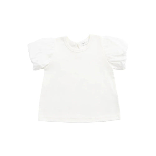 Jamie Kay Myla Top - Parchment - Pima Cotton - PREORDER