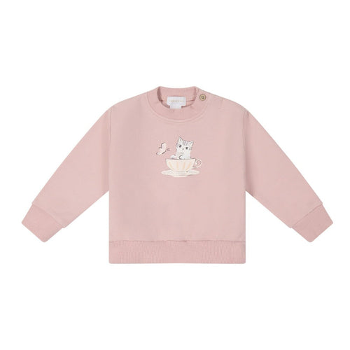 Jamie Kay Aubrey Sweatshirt - Shell Pink - Organic Cotton